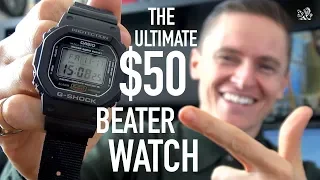 5 Reasons Why Everyone Should Own This $50 Watch - The Classic G-Shock DW5600 Series