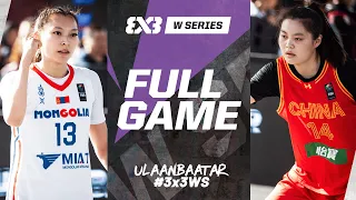 Mongolia 🇲🇳 vs China U24 🇨🇳 | Full SF Game | FIBA 3x3 Women's Series Ulaanbaatar Stop 2024