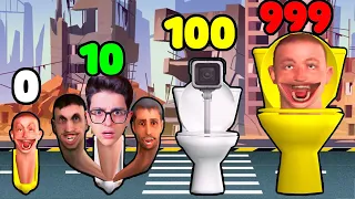 L'EVOLUZIONE DELLO SKIBIDI TOILET 1 - 99999!! LorenzIST