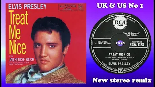 Elvis Presley - Treat Me Nice - 2022 stereo remix