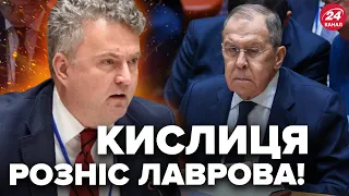 🤯Lavrov's mouth is shut! Kyslytsia CLEARLY RESPONDED to the Minister's accusations