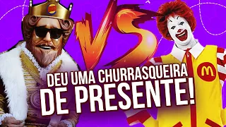 MC DONALD'S X BURGER KING: Propagandas mais ousadas | BATALHA DE COMERCIAIS #002