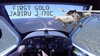 Geoff's First Solo - Jabiru J-170