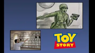 Toy Story Green Army Men Scene Storyboard Pitch - Behind the Scenes