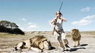 Lion Takes Revenge On Trophy Hunter! [LEAKED VIDEO] part 2