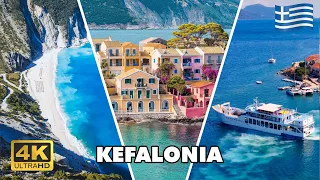 KEFALONIA Island - Greece 🇬🇷 | Best Places and Beaches🏖️🌅 | Travel Guide [4K UHD]