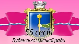 Чергова 55 сесія (1 частина) 7 скликання Лубенської міської ради