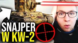 SNAJPER W KW-2 - World of Tanks