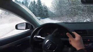 Winter drifting with a stolen BMW (Linkin Park - In The End (Mellen Gi & Tommee Profitt Remix)