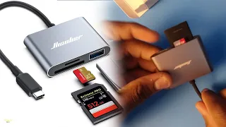 Hicober USB Type C Card Reader Unboxing & First Impression!