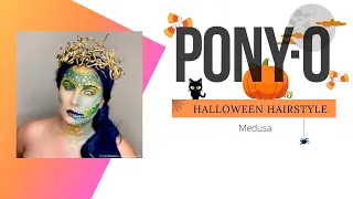 PONY-O Ponytail Holders: This Medusa hairstyle is fun and fang-tastic for Halloween!