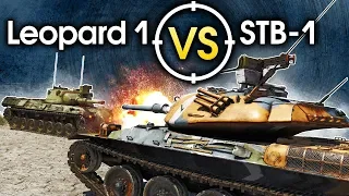 Leopard 1 vs STB-1 / War Thunder