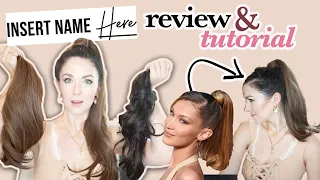 Insert Name Here Ponytail Review + Bella Hadid/Arianna Grande Ponytail Tutorial