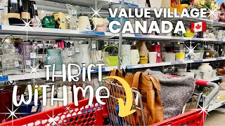 Thrift With Me | Thrifting Home Decor & Collectibles For Resale| Value Village CANADA