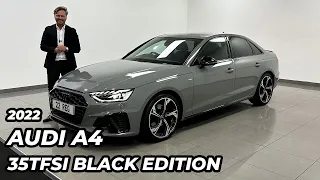 2022 Audi A4 35TFSI S-Line Black Edition