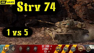 World of Tanks Strv 74 Replay - 8 Kills 2.6K DMG(Patch 1.6.1)