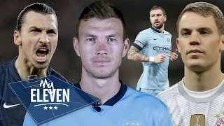 Edin Dzeko picks his greatest ever team | Neuer, Ibrahimovic, Xavi & more!