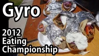 World Gyro Eating Championship 2012 (Full Contest)