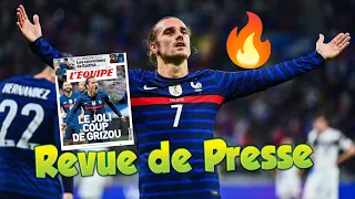 Le record de Griezmann avec les bleus enflamme la France ! Revue de presse