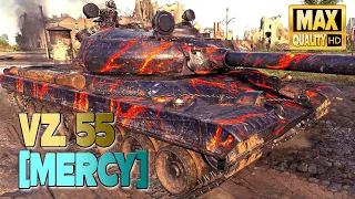 Vz. 55: One smart move can decide game [MERCY] - World of Tanks