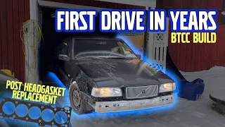 Test drive in ABANDONED VOLVO - BTCC BUILD