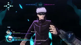 Jujutsu kaisen Cursed clash : Gojo vs Sukuna (Gojo's Domain Expansion - Infinite void)