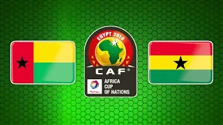 Guinea-Bissau vs Ghana - 2019 Africa Cup of Nations - Group F - PES 2019