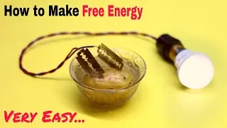 How to Make a Free Energy Electric Generator | Easy Science Project