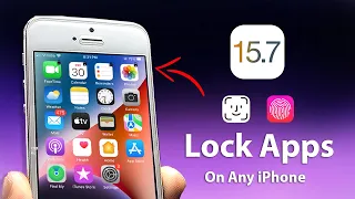 iOS15.7 - How to Lock Apps on iPhone with Face ID or Passcode!