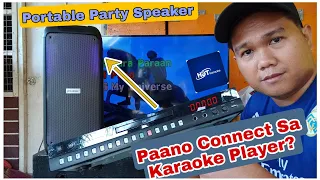 How to Connect A bluetooth Speaker to Videoker player?