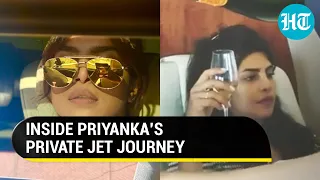 Priyanka Chopra private jet journey: Champagne with Citadel crew, and Diana