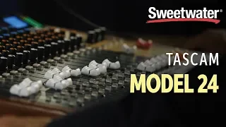 Tascam Model 24 Mixer Demo