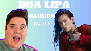 DUA LIPA - ILLUSION [MUSIC VIDEO REACTION]