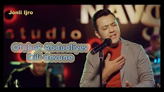 Otabek Abdualiyev - Dili devune (Jonli ijro) NavoTV  | Отабек Абдуалиев - Дили девуне  (Жонли ижро)