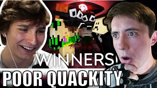 Reacting to Slimecicle's Cursed Team Bullying Green Team on the QSMP!