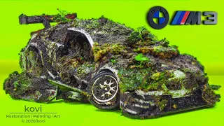 Restoration Damaged BMW M3 Model Car | Diecast Restoration BMW ( BMW M3 )