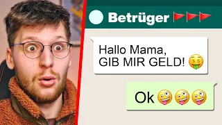 Whatsapp-Betrüger will mich abzocken