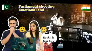 KGF 2 Climax Scene | Parliament Action & Sad ending Scene | Pakistani Reaction