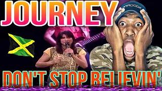 Journey - 'Don't Stop Believin' | First Time Reaction | Jamaican 🔥