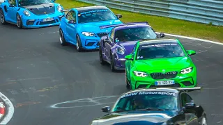 EPIC NURBURGRING Battles on the Limit!  *Crazy Drivers*