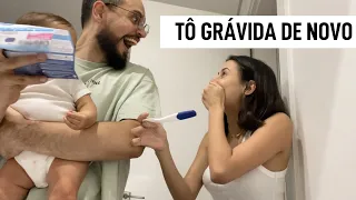 REAÇÃO DESCOBRINDO A SEGUNDA GRAVIDEZ - Viihrocha