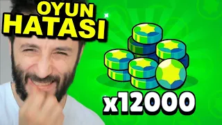 12.000 Elmas Aldım! 2.000 TAŞ HATASI DEVAM EDİYOR 🤩 Brawl Stars