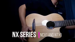 YAMAHA NYLON STRING NCX1 and NTX1 Guitar Play-through