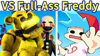 Friday Night Funkin': The FULL-ASS VS Freddy (FNAF 1) FULL WEEK + Cutscenes [FNF Mod/HARD]