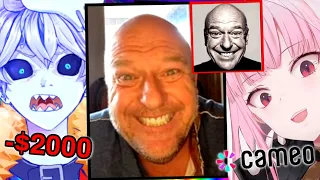 I tricked famous actors into simping for waifus ($2000 ft Mori Calliope)