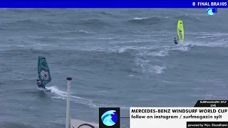 B Finale: Browne (BRA-105) vs Fernandez (E-42) - Windsurf Worldcup 2022 - Surfmagazin Sylt