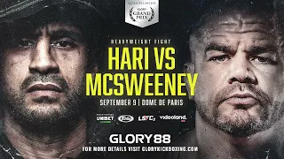 GLORY 88: HARI VS. MCSWEENEY | ANNOUNCEMENT TRAILER