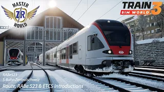 Route, RABe 523 & ETCS Introductions - S-Bahn Zentralschweiz - Train Sim World 3