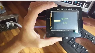 Pantalla táctil Mks TFT, detector de filamento y personalización