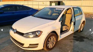 VW Golf 7 за 4000$, авто из США Авто под ключ